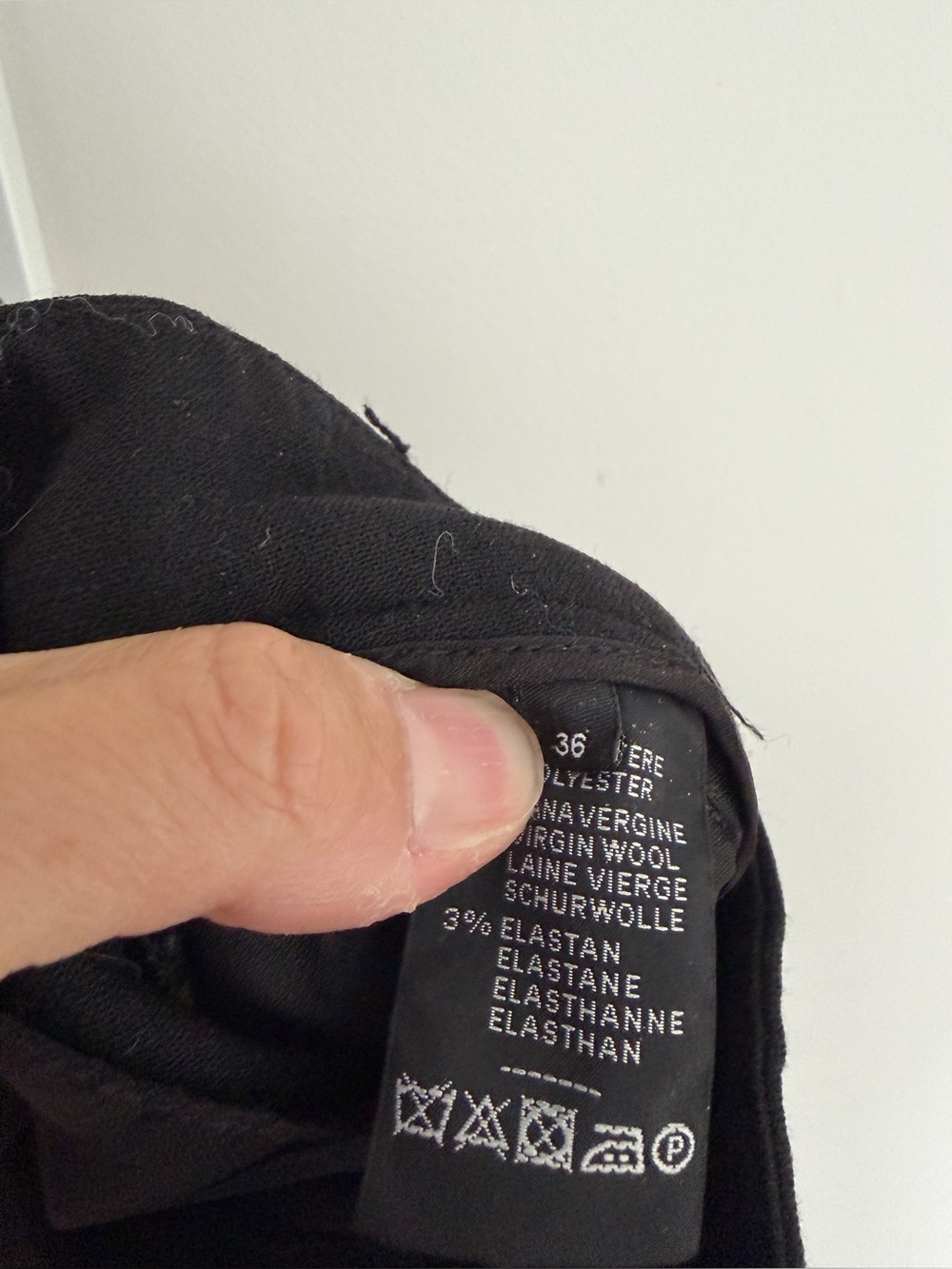 PT01 Classic Black Pants for Women size IT 36 US 0 - Picture 5 of 6